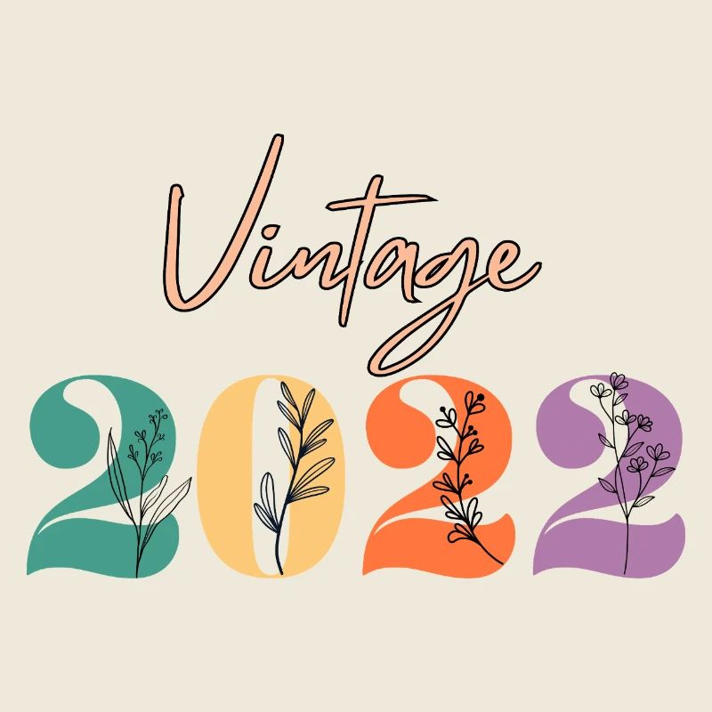 Vintage 2022 florale
