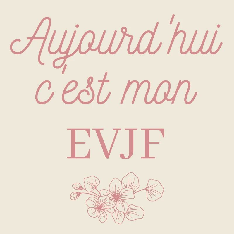 Aujourd'hui c'est mon EVJF. Team future mariée.