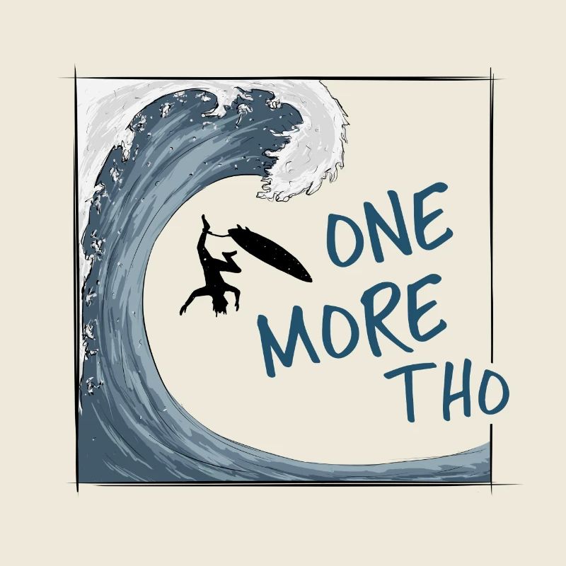 One More Big Wave Tho! Japanese Wave Surfer