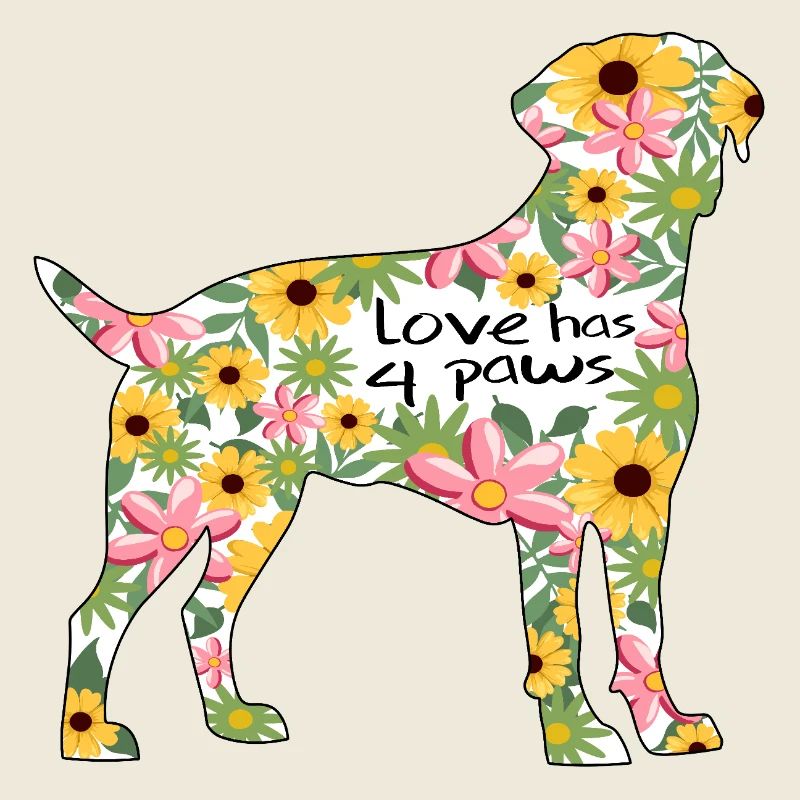 Rottweiler love has 4 paws