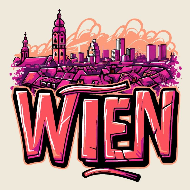 Vienna Austria Capital graffiti