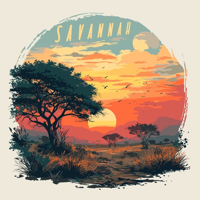 Savanne afrika safari