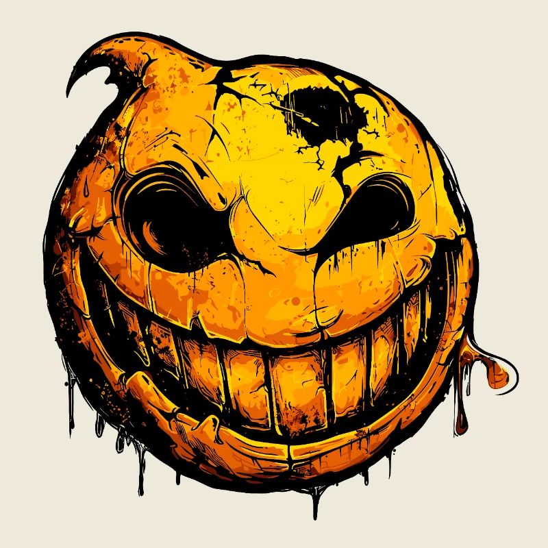 Design freches Gesicht