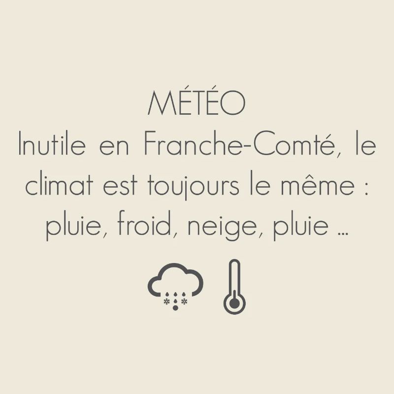 Franche Comté Humour météo