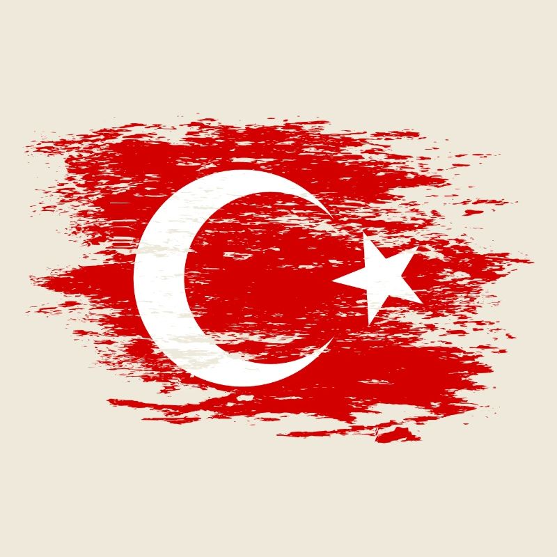 Drapeau de la Turquie utilisé