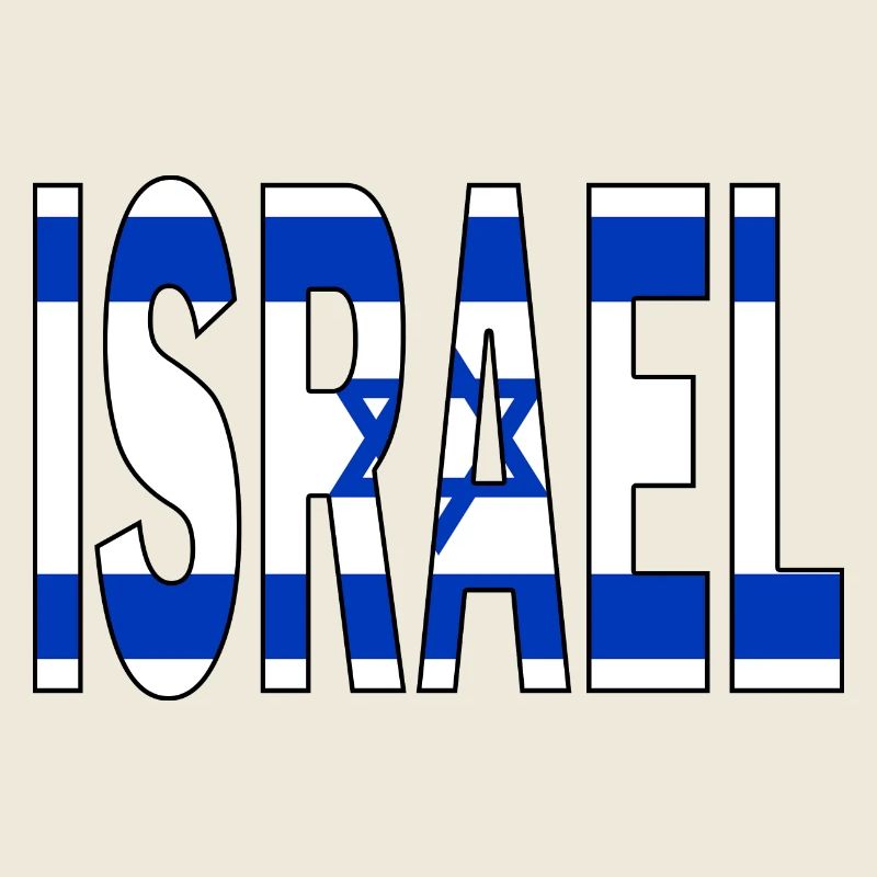 Israel in national colors