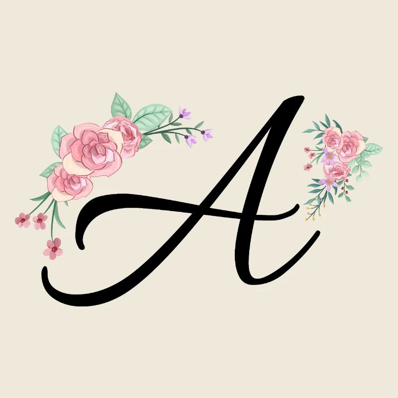 Lettre a fleurs