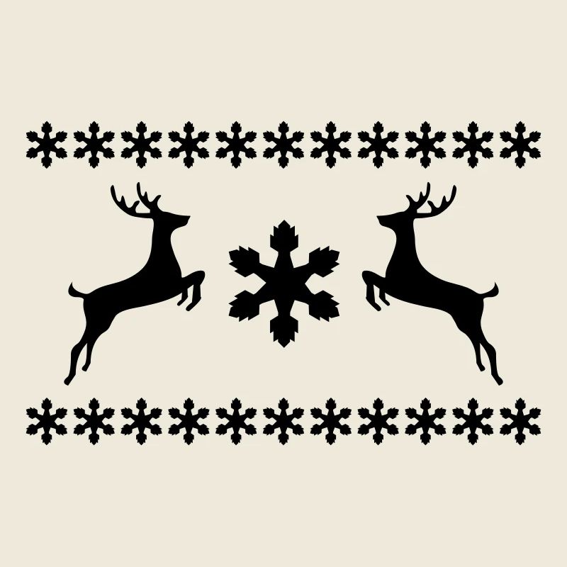 Rentier Weihnachten Pullover