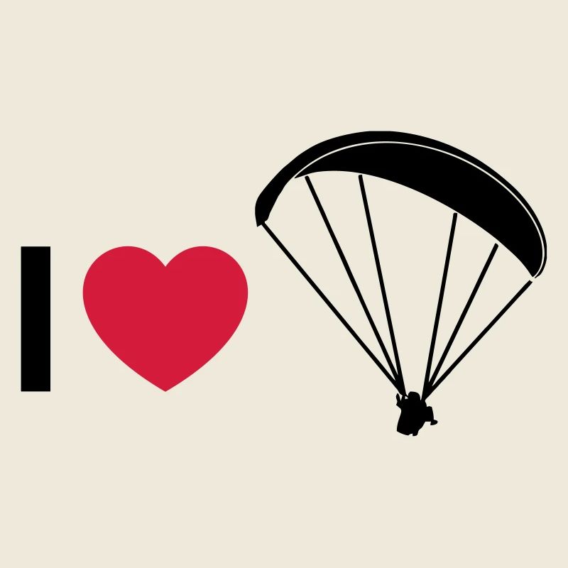 i love paragliding