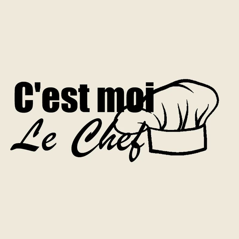C'est moi le chef