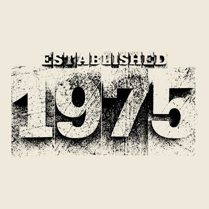 established 1975 (black)