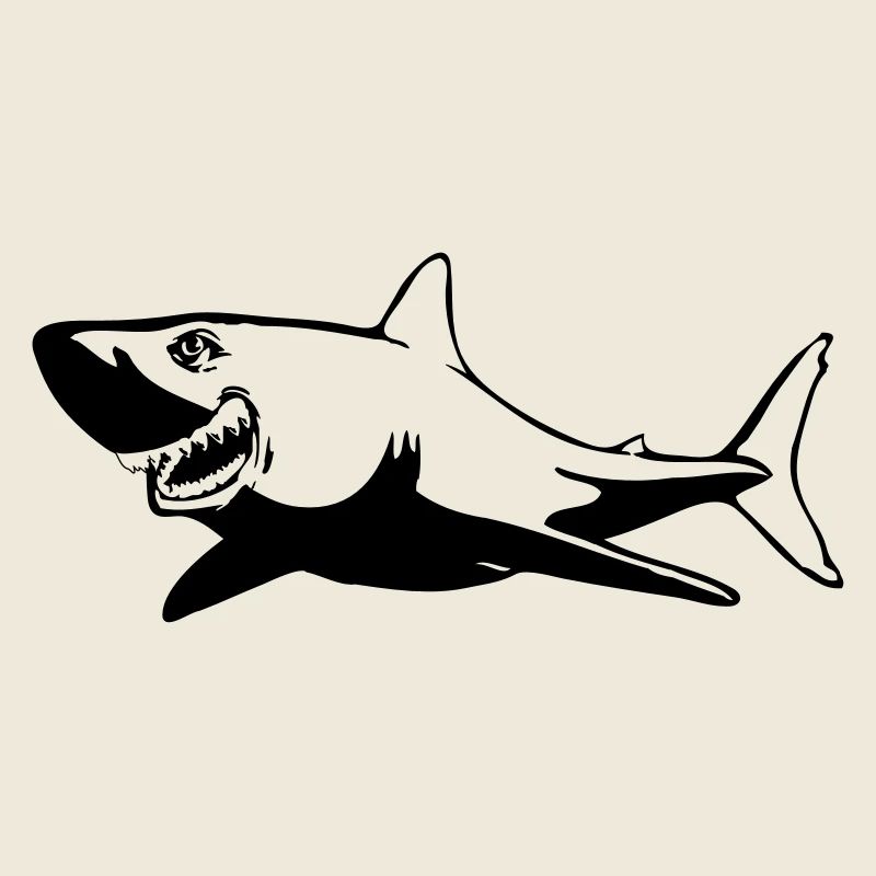 Hai Fisch gefährlich