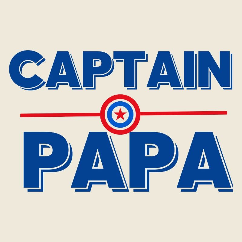 Captain papa -idée cadeau papa