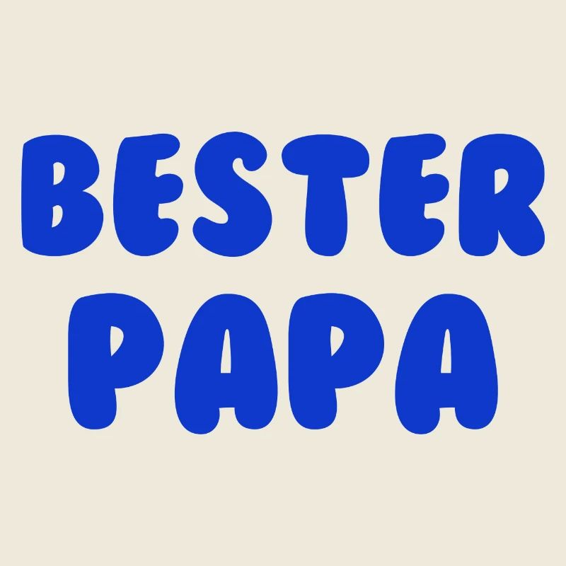 Bester Papa Blau