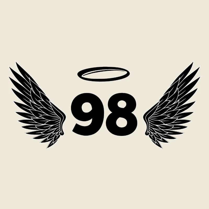 Numéro 98 ange - 98e anniversaire ailes