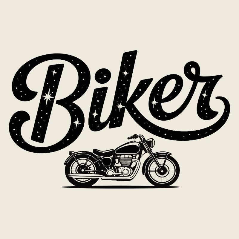 Motard - Logo de moto cool