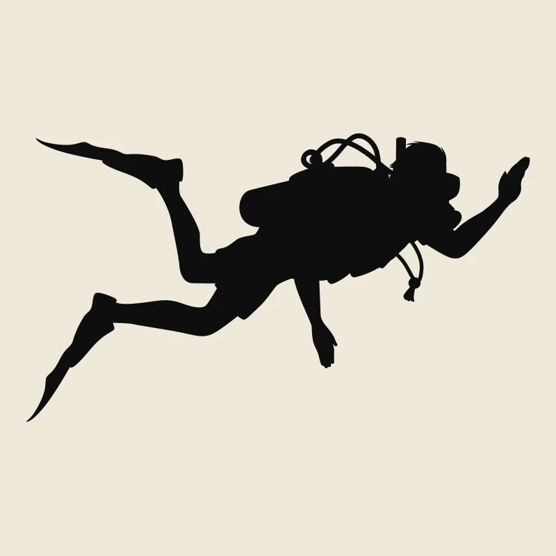 Happy diver