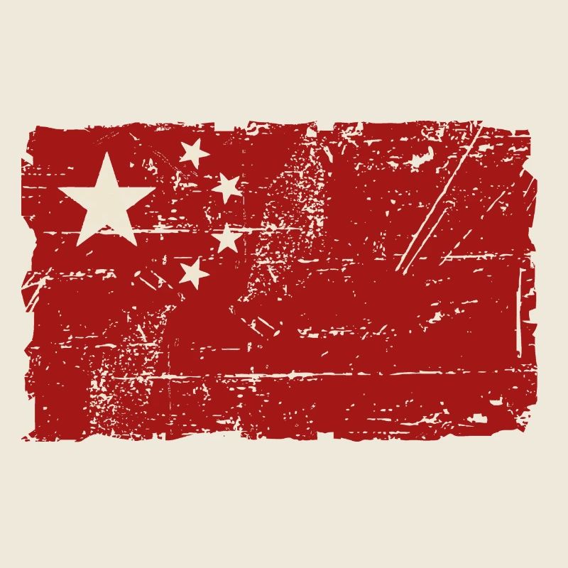 China Vintage Flag