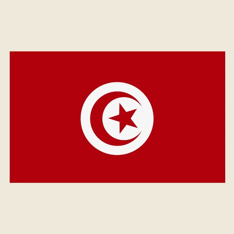 Tunisie Drapeau