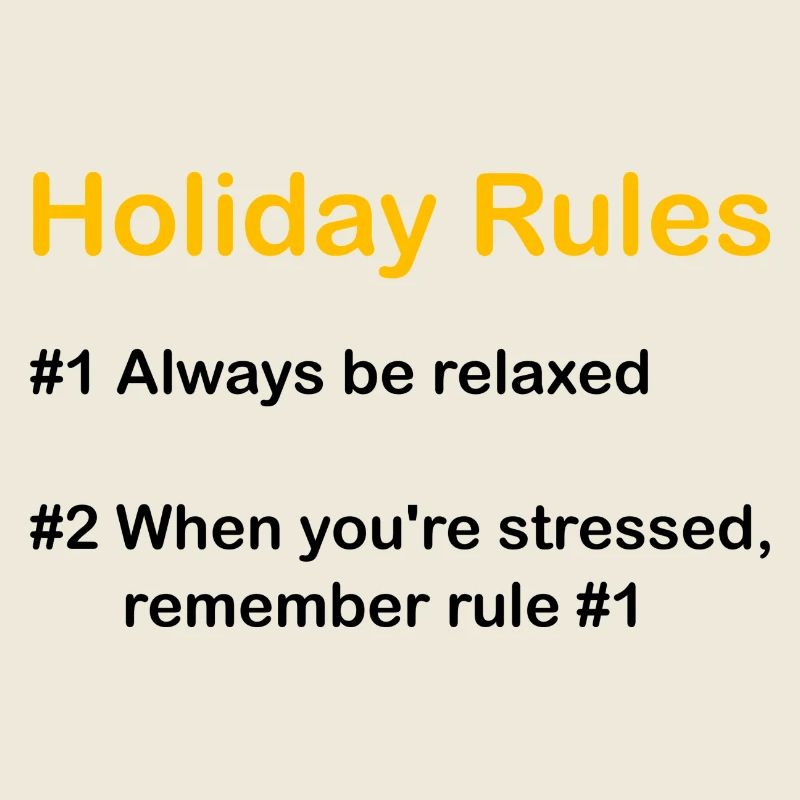 Holiday Rules