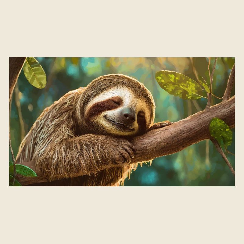 Cute animals chilling – sloth