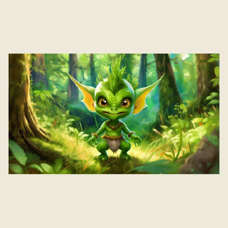 Goblin - Junge niedliche kleine Monster