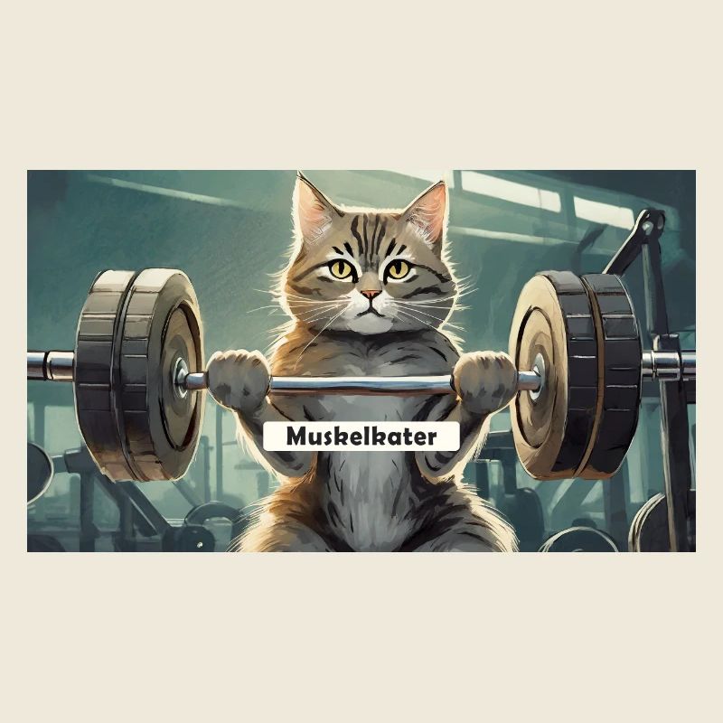 Pun ambiguous german expression - Muskelkater