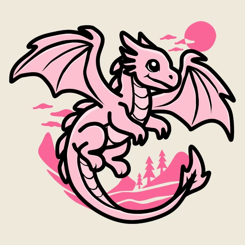 Rosa Drache