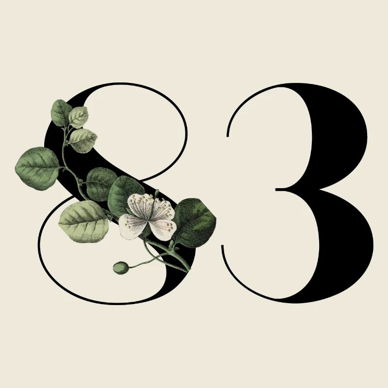 Nummer 83 Blumengrün - 83. Blumengeburtstag