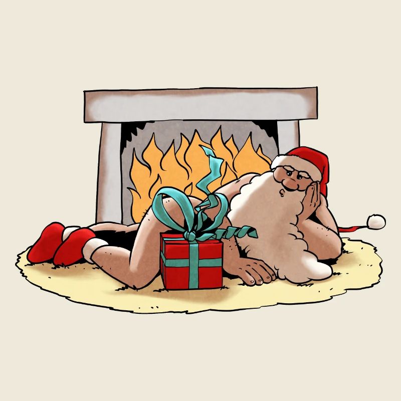 Lasziver Weihnachtsmann