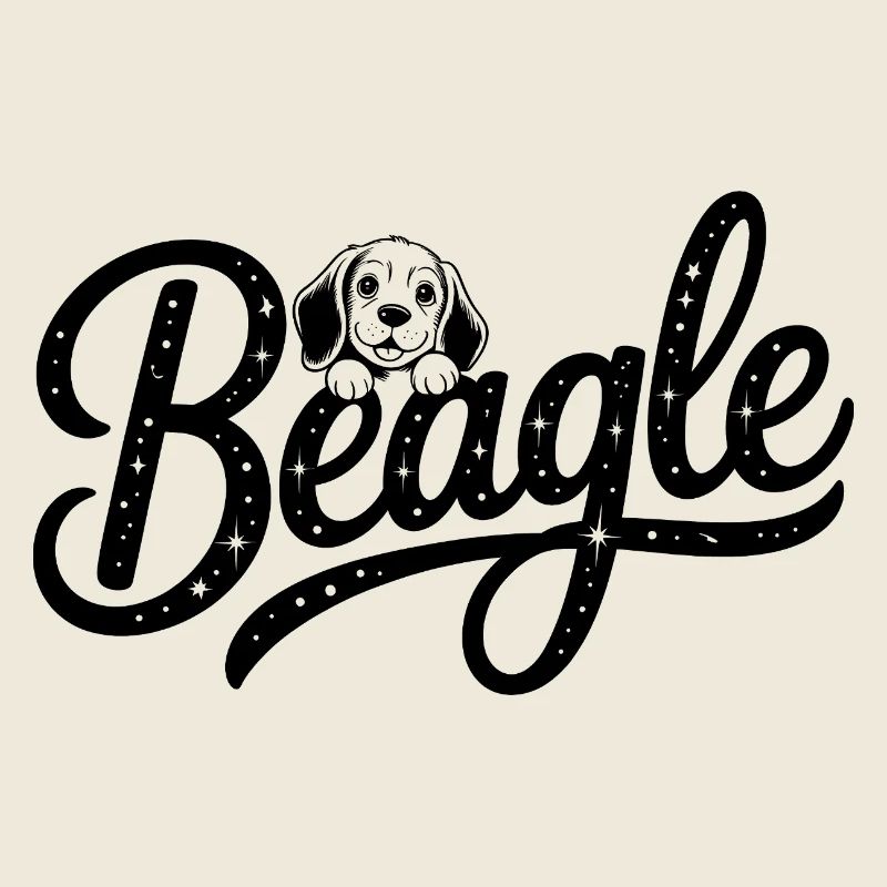 Beagle - Cool Pet Logo