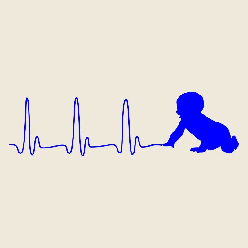 ECG HEARTLINK CHILD blue