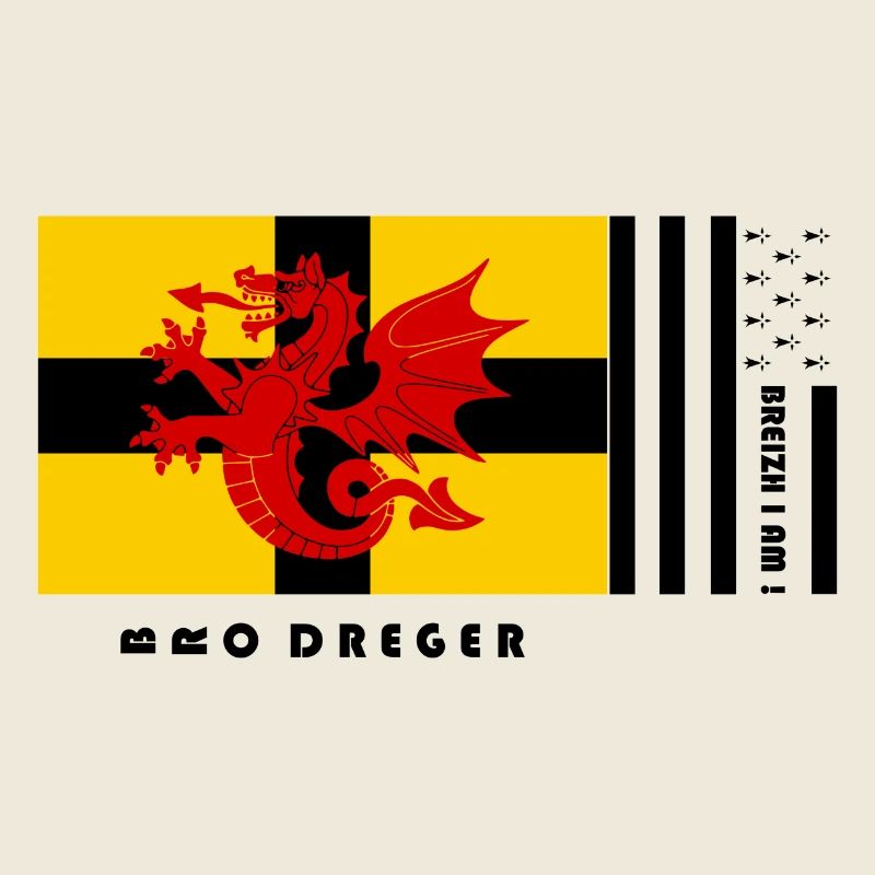 Bretagne - Wappen Pays du Trégor