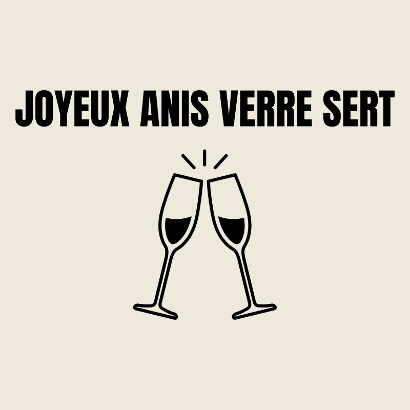 Joyeux Anis Verre Sert
