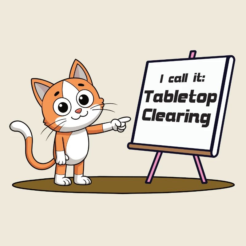 Tabletop Clearing