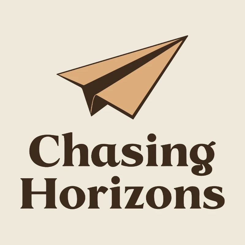 Papierflieger Spruch Zitat Chasing Horizons