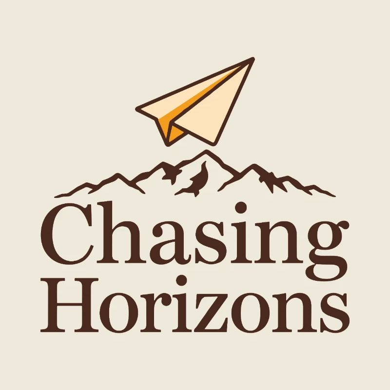 Papierflieger Spruch Zitat Chasing Horizons
