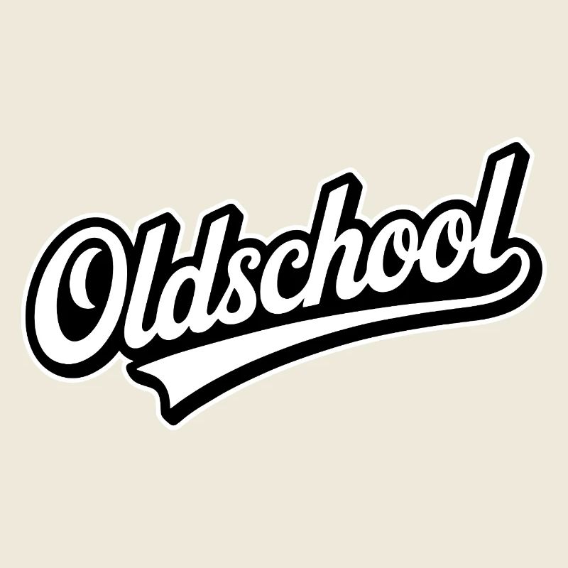 Oldschool - Cool Logo