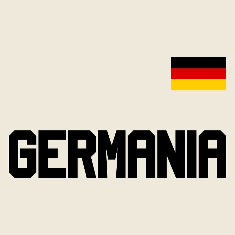 Maillot de l’Allemagne look GERMANIA avec drapeau
