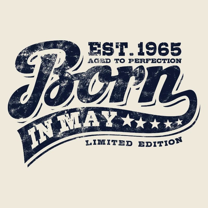 Born in May 1965 - Geburtstag - Geschenk
