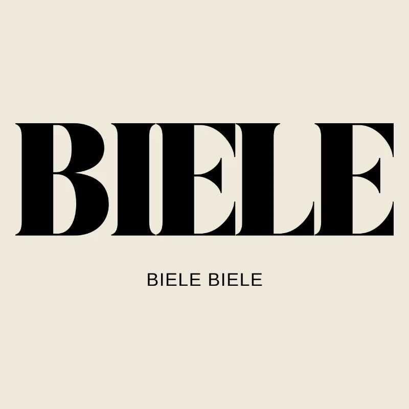 BIELE BIELE BIELE