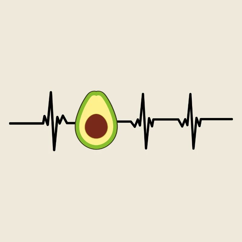 Avocado-Herzschlag