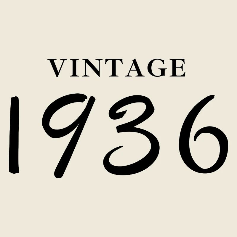 Vintage 1936 - Anniversary Gift Idea