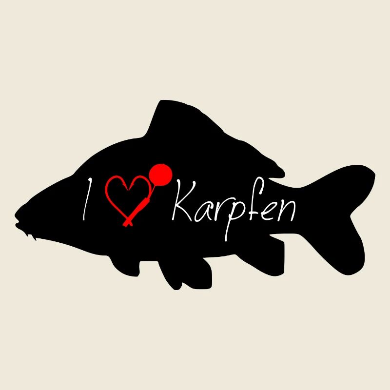 I love KARPFEN schwarz