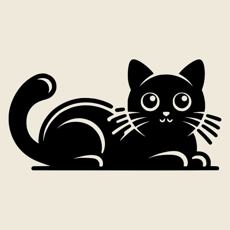 Purring Cuddly Cats Drawing