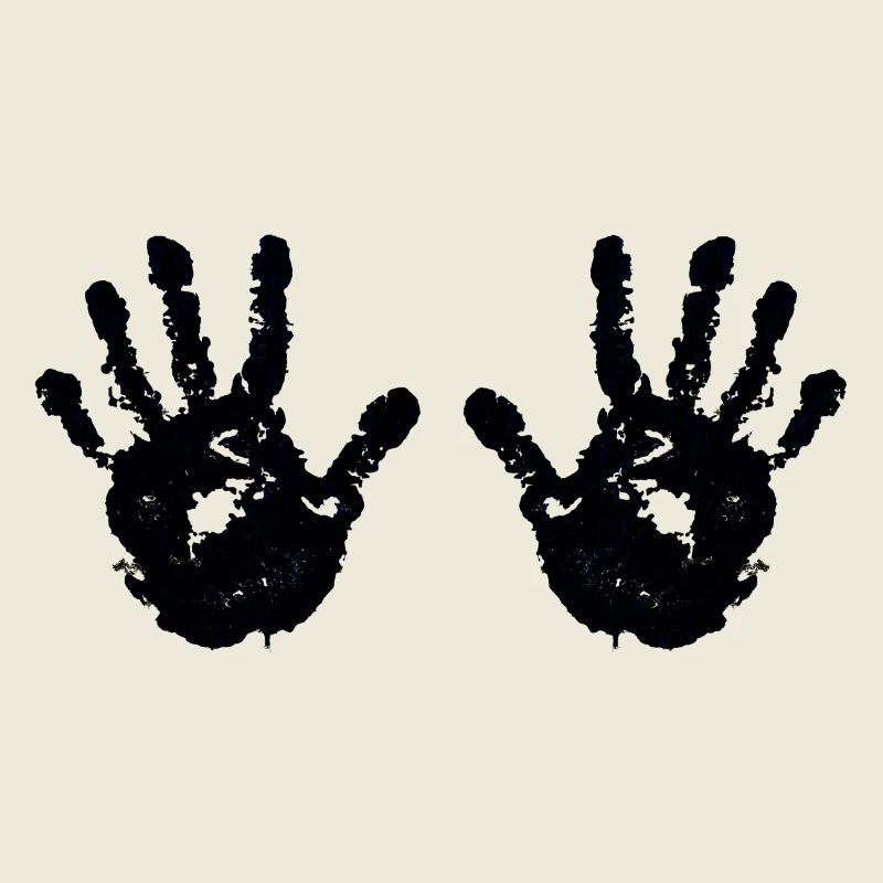 Handprint - black
