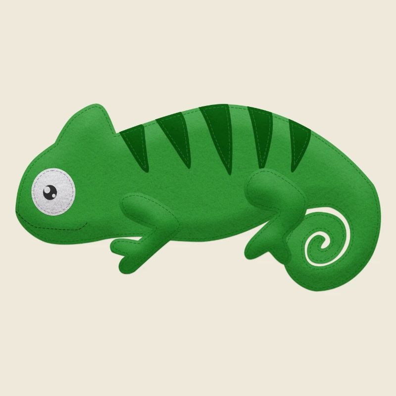 Felt Chameleon