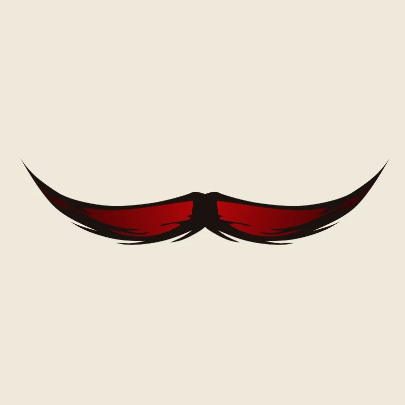 moustache moustachu hipster 610 B