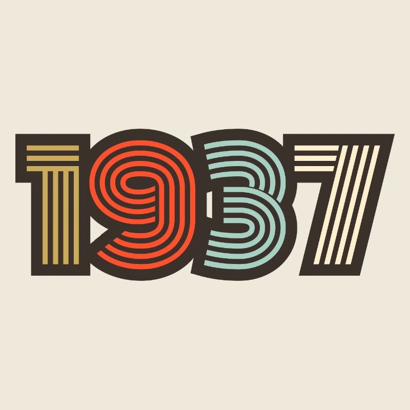 1937 Retro Vintage