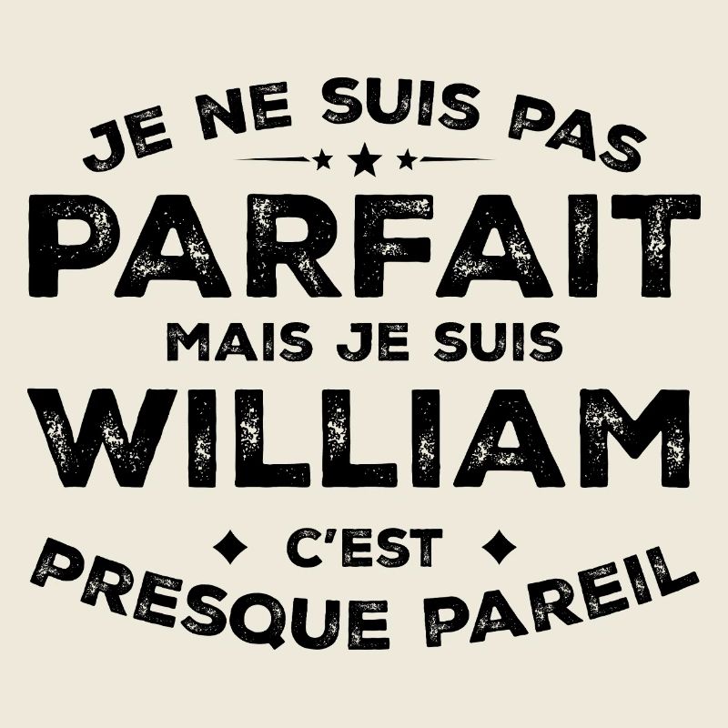 William Un Prénom, Une Attitude L’Humour William